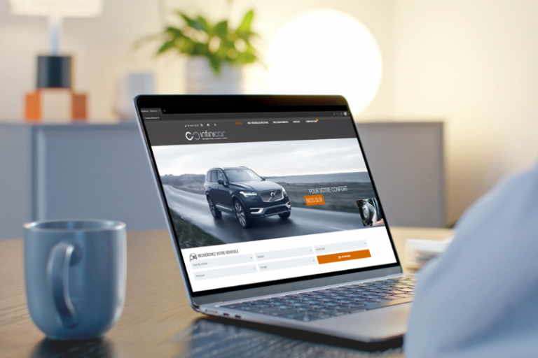Création du site Infinicar — Concession voitures d’occasion