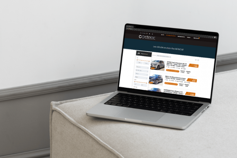 Création du site Infinicar — Concession voitures d’occasion