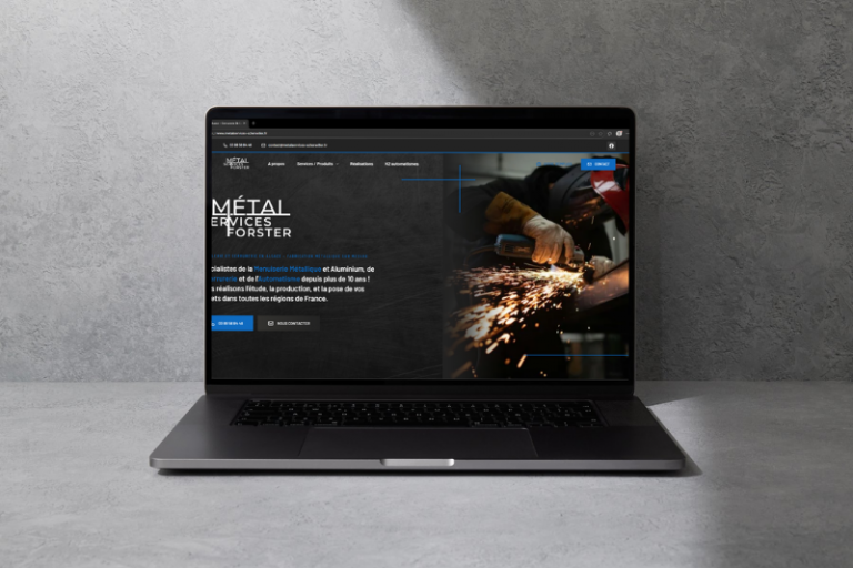 Création du site Metal Services Scherwiller — Métallerie & serrurerie